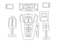 Opel Zafira B 01.06-12.15 3D Interior Dashboard Trim Kit Dash Trim Dekor 21-Parts - 2 - Interior Dash Trim Kit Opel Zafira B 01.06-12.15 3D Interior Dashboard Trim Kit Dash Trim Dekor 21-Parts - 2 - Interior Dash Trim Kit