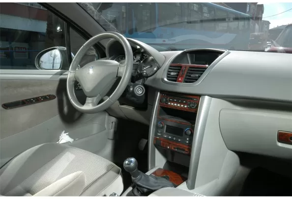 Peugeot 207 01.2007 3D Interior Dashboard Trim Kit Dash Trim Dekor 17-Parts - 1 - Interior Dash Trim Kit Peugeot 207 01.2007 3D Interior Dashboard Trim Kit Dash Trim Dekor 17-Parts - 1 - Interior Dash Trim Kit