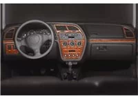 Peugeot 306 03.93-04.97 Kit de garnitures de tableau de bord intérieur 3D Dash Trim Dekor 13-Parts - 1