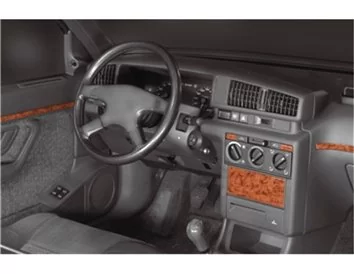 Peugeot 405 05.86-09.92 3D Interior Dashboard Trim Kit Dash Trim Dekor 12-Parts - 1 - Interior Dash Trim Kit