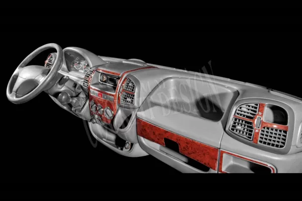 Peugeot Boxer 02.02-01.06 Kit de garniture de tableau de bord intérieur 3D Dash Trim Dekor 15-Parts - 1 Peugeot Boxer 02.02-01.06 Kit de garniture de tableau de bord intérieur 3D Dash Trim Dekor 15-Parts - 1