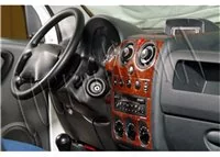 Peugeot Partner 10.02-07.08 Kit de garniture de tableau de bord intérieur 3D Dash Trim Dekor 11-Parts - 1 Peugeot Partner 10.02-07.08 Kit de garniture de tableau de bord intérieur 3D Dash Trim Dekor 11-Parts - 1