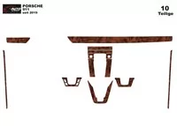 Porsche 911 à partir de 2019 Kit de garniture de tableau de bord intérieur 3D Dash Trim Dekor 10-Parts - 2 Porsche 911 à partir de 2019 Kit de garniture de tableau de bord intérieur 3D Dash Trim Dekor 10-Parts - 2