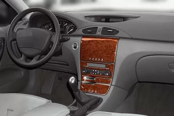 Renault Laguna 02.01-03.05 Kit de garnitures de tableau de bord intérieur 3D Dash Trim Dekor 7-Parts - 1 Renault Laguna 02.01-03.05 Kit de garnitures de tableau de bord intérieur 3D Dash Trim Dekor 7-Parts - 1