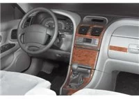 Renault Laguna 07.98-01.01 Kit de garniture de tableau de bord intérieur 3D Dash Trim Dekor 15-Parts - 1 Renault Laguna 07.98-01.01 Kit de garniture de tableau de bord intérieur 3D Dash Trim Dekor 15-Parts - 1