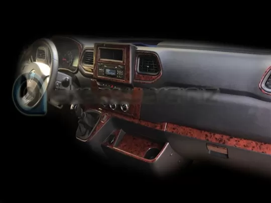 Renault Master III à partir de 2019 Kit Décoration Tableau de Bord Intérieur 3D Dash Trim Dekor 24-Parts - 1 Renault Master III à partir de 2019 Kit Décoration Tableau de Bord Intérieur 3D Dash Trim Dekor 24-Parts - 1