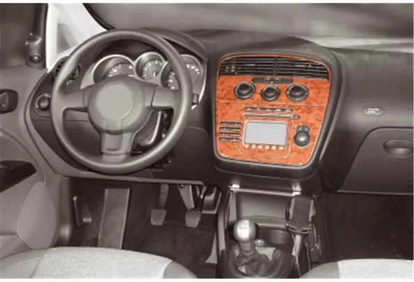Seat Altea-Toledo 04.04-12.08 Inleg dashboard Interieurset aansluitend en pasgemaakt op he 12 -Teile - 1 Seat Altea-Toledo 04.04-12.08 Inleg dashboard Interieurset aansluitend en pasgemaakt op he 12 -Teile - 1