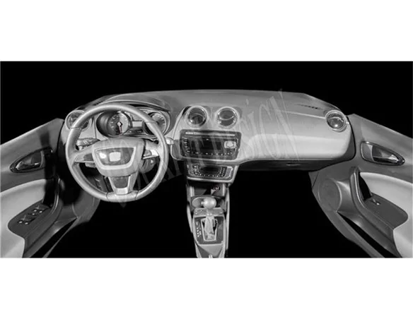 Seat Ibiza – Cordoba 01.2010 Inleg dashboard Interieurset aansluitend en pasgemaakt op he 25 -Teile - 1