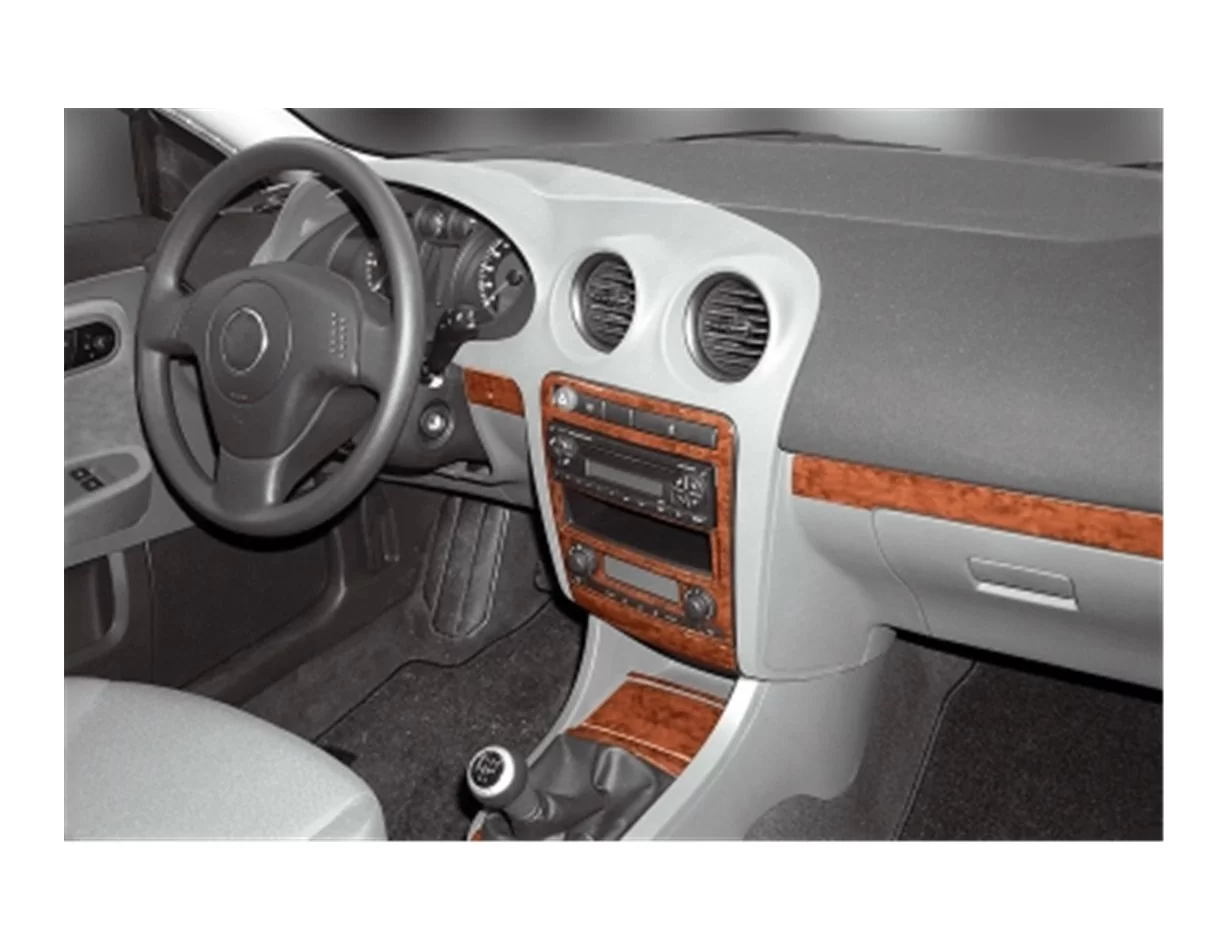 Seat Ibiza-Cordoba 04.02-12.07 Inleg dashboard Interieurset aansluitend en pasgemaakt op he 14 -Teile - 1