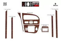 Seat Leon 1P 06.05-09.09 Inleg dashboard Interieurset aansluitend en pasgemaakt op he 8 -Teile - 2