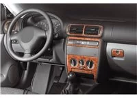 Seat Toledo-Leon 1M 01.99-03.04 Kit de garniture de tableau de bord intérieur 3D Dash Trim Dekor 15-Parts - 1 Seat Toledo-Leon 1M 01.99-03.04 Kit de garniture de tableau de bord intérieur 3D Dash Trim Dekor 15-Parts - 1