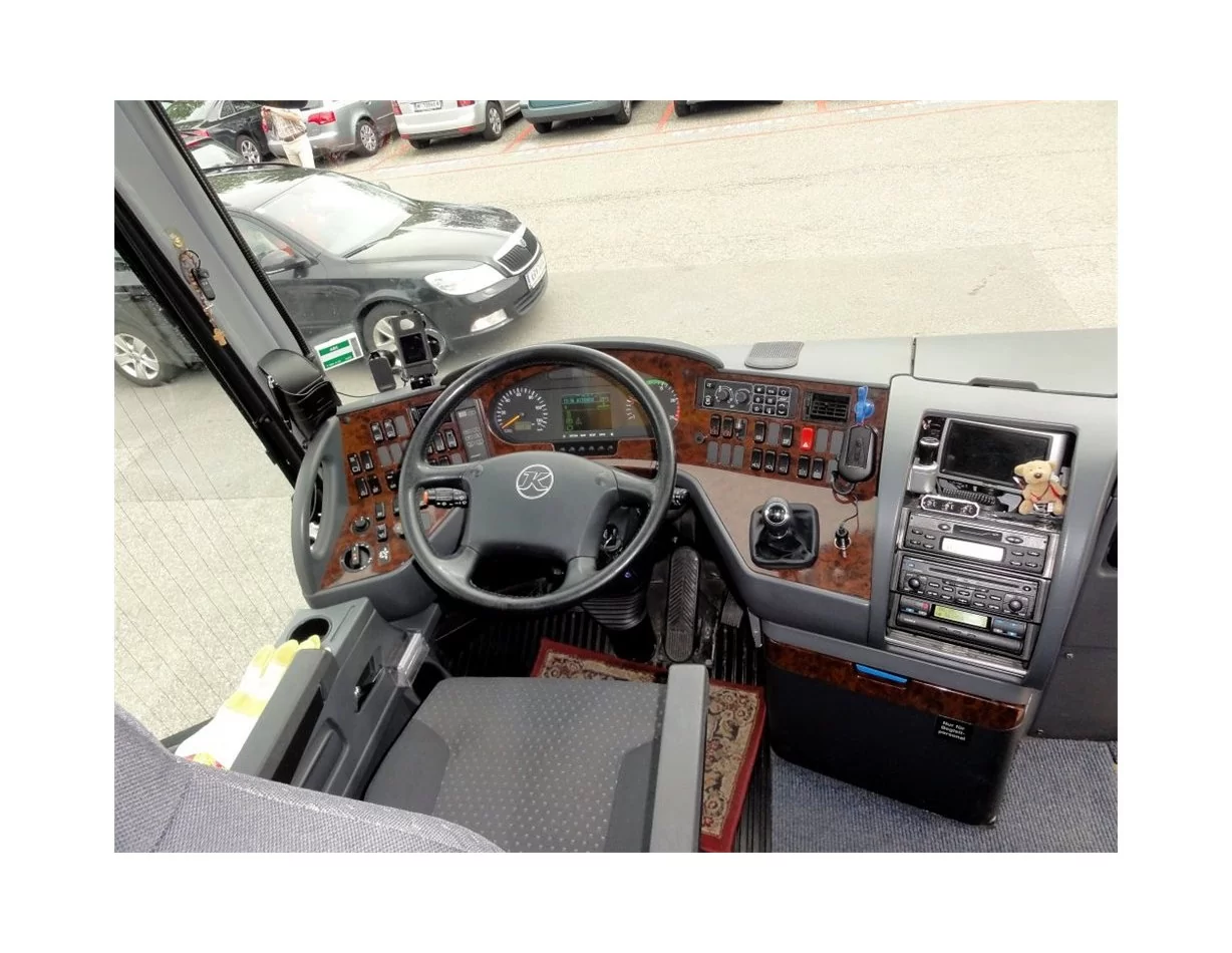 Setra 4-Series 01.2002 Inleg dashboard Interieurset aansluitend en pasgemaakt op he 25-Teile - 1