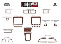 Skoda Octavia A4 1U 06.98-04.04 Inleg dashboard Interieurset aansluitend en pasgemaakt op he 15 -Teile - 2 Skoda Octavia A4 1U 06.98-04.04 Inleg dashboard Interieurset aansluitend en pasgemaakt op he 15 -Teile - 2
