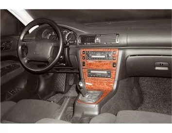Skoda SuperB 02.02-12.07 Inleg dashboard Interieurset aansluitend en pasgemaakt op he 6 -Teile - 1