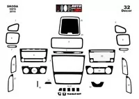 Skoda Yeti 01.2010 3D Interior Dashboard Trim Kit Dash Trim Dekor 36-Parts - 1 - Interior Dash Trim Kit Skoda Yeti 01.2010 3D Interior Dashboard Trim Kit Dash Trim Dekor 36-Parts - 1 - Interior Dash Trim Kit