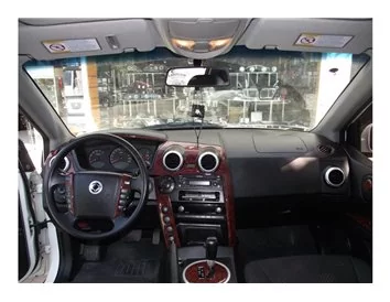 Ssangyong Actyon Sport 08.2009 Inleg dashboard Interieurset aansluitend en pasgemaakt op he 20 -Teile - 1