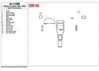 Subaru Forester 1998-2002 Automatische Versnellingsbak, Basisset, 16-delige set Interieur BD Dash Trim Kit - 1 Subaru Forester 1998-2002 Automatische Versnellingsbak, Basisset, 16-delige set Interieur BD Dash Trim Kit - 1