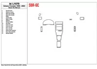 Subaru Forester 1998-2002 Manual Gearbox, Basic Set, 17 Parts set Interior BD Dash Trim Kit - 1 - Interior Dash Trim Kit Subaru Forester 1998-2002 Manual Gearbox, Basic Set, 17 Parts set Interior BD Dash Trim Kit - 1 - Interior Dash Trim Kit