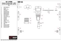 Subaru Forester 2007-2008 Full Set, Automatic Gear, Automatic AC Interior BD Dash Trim Kit - 1 - Interior Dash Trim Kit Subaru Forester 2007-2008 Full Set, Automatic Gear, Automatic AC Interior BD Dash Trim Kit - 1 - Interior Dash Trim Kit