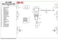 Subaru Forester 2007-2008 Full Set, Manual Gear Box, Manual Gearbox AC Interior BD Dash Trim Kit - 1 - Interior Dash Trim Kit Subaru Forester 2007-2008 Full Set, Manual Gear Box, Manual Gearbox AC Interior BD Dash Trim Kit - 1 - Interior Dash Trim Kit