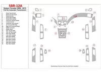 Subaru Forester 2009-UP Full Set, Automatic Gear Interior BD Dash Trim Kit - 1 - Interior Dash Trim Kit Subaru Forester 2009-UP Full Set, Automatic Gear Interior BD Dash Trim Kit - 1 - Interior Dash Trim Kit
