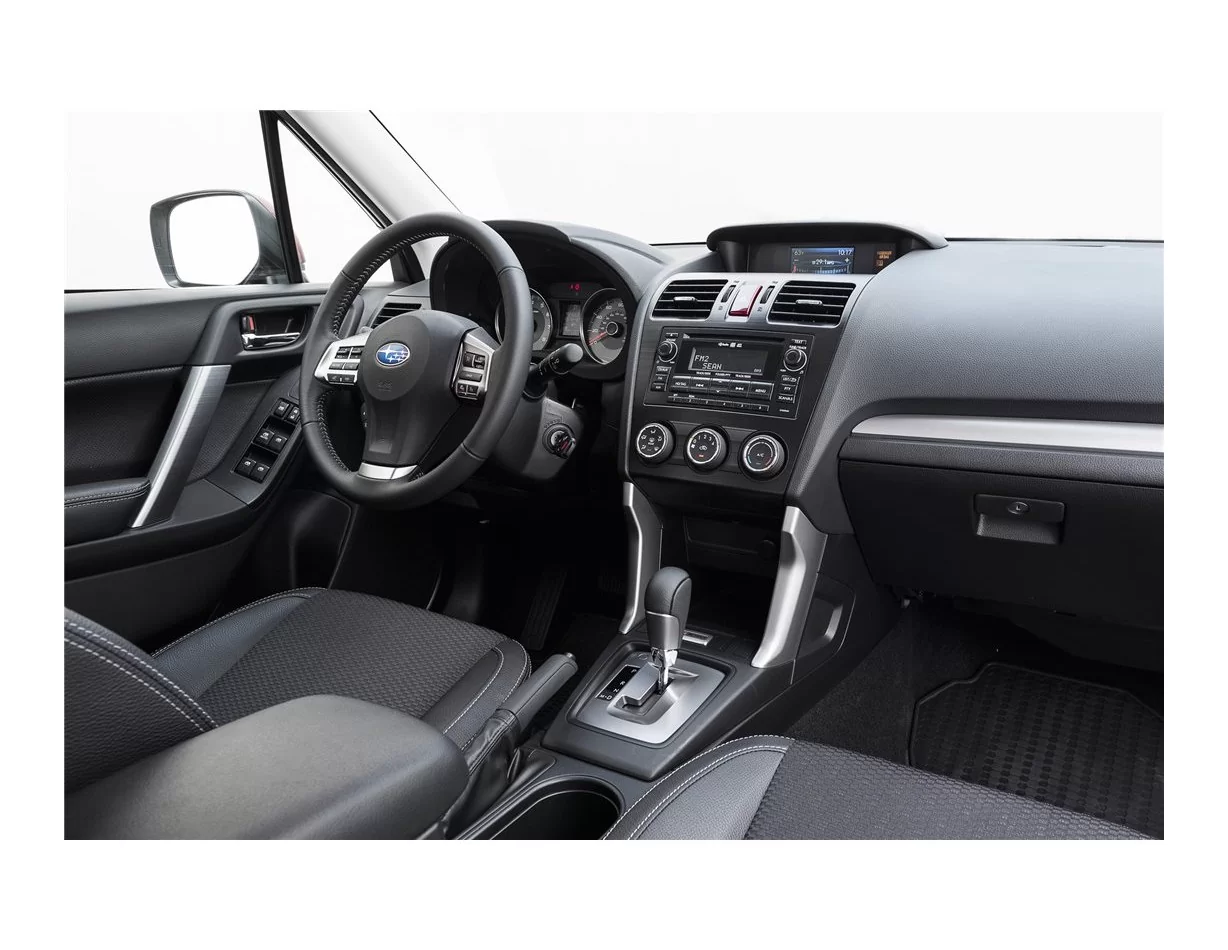 Subaru Forester 2014-2017 3D Interior Dashboard Trim Kit Dash Trim Dekor 28-Parts - 1 - Interior Dash Trim Kit