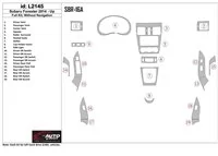 Subaru Forester 2014-UP Full Set, With NAVI Interior BD Dash Trim Kit - 1 - Interior Dash Trim Kit Subaru Forester 2014-UP Full Set, With NAVI Interior BD Dash Trim Kit - 1 - Interior Dash Trim Kit