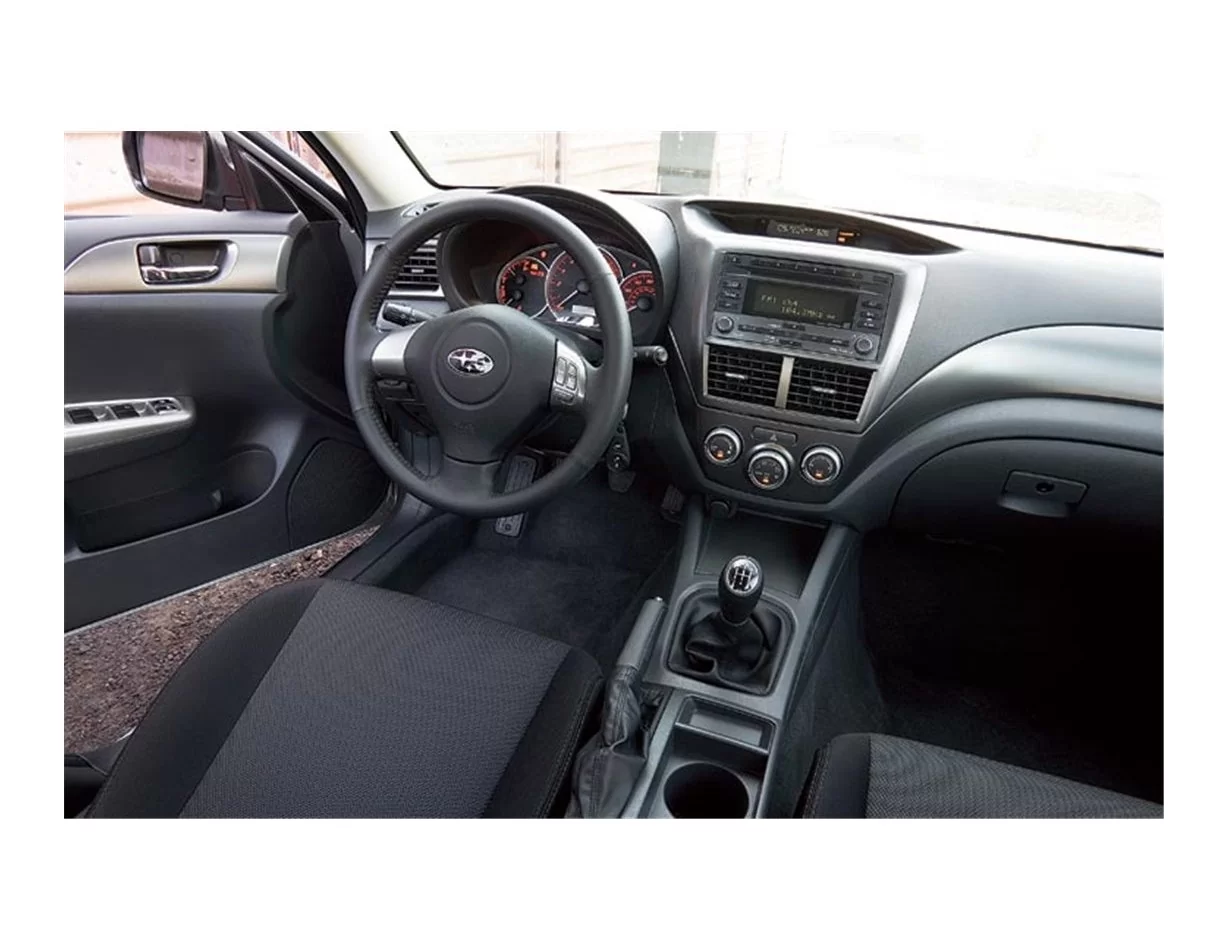 Subaru Impreza 01.2007 Inleg dashboard Interieurset aansluitend en pasgemaakt op he 22 -Teile - 1