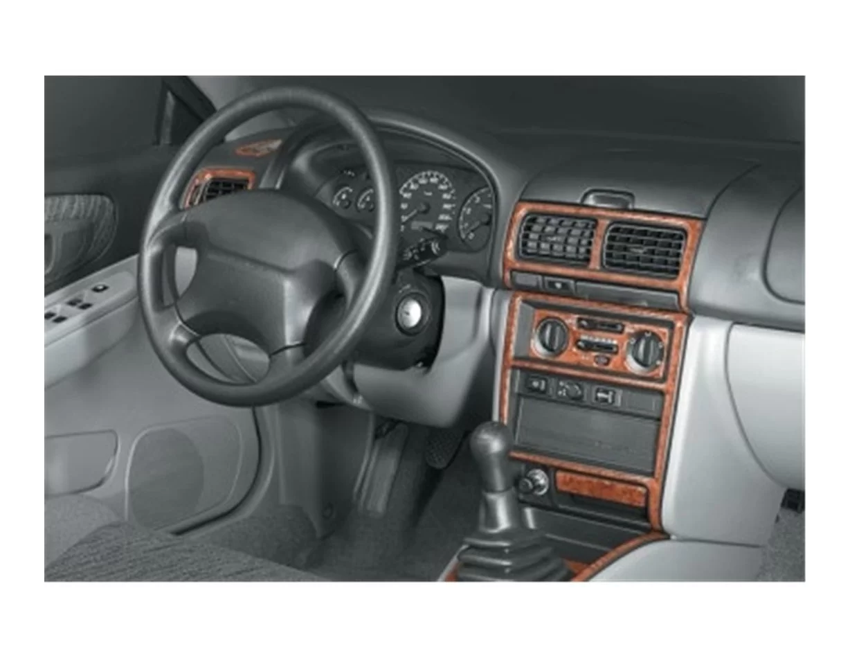 Subaru Impreza 10.98-12.00 Inleg dashboard Interieurset aansluitend en pasgemaakt op he 13 -Teile - 1