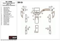 Subaru Impreza 2009-UP Ensemble complet, kit de garniture de tableau de bord intérieur BD pour boîte de vitesses manuelle - 1 Subaru Impreza 2009-UP Ensemble complet, kit de garniture de tableau de bord intérieur BD pour boîte de vitesses manuelle - 1
