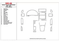 Subaru Impreza RS 1997-UP 4 Doors, Manual Gearbox, 19 Parts set Interior BD Dash Trim Kit - 1 - Interior Dash Trim Kit Subaru Impreza RS 1997-UP 4 Doors, Manual Gearbox, 19 Parts set Interior BD Dash Trim Kit - 1 - Interior Dash Trim Kit