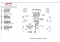 Subaru Legacy 2005-2006 With NAVI system Interior BD Dash Trim Kit - 1 - Interior Dash Trim Kit Subaru Legacy 2005-2006 With NAVI system Interior BD Dash Trim Kit - 1 - Interior Dash Trim Kit