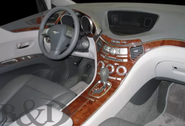 Subaru Tribeca 2006-2014 Inleg dashboard Interieurset aansluitend en pasgemaakt op he 52 -Teile - 1
