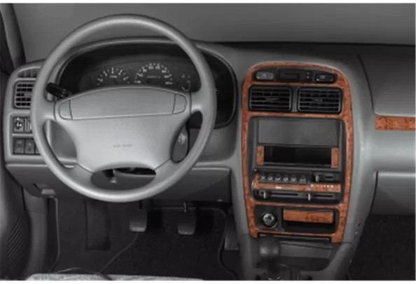 Suzuki Baleno 09.97-06.06 Inleg dashboard Interieurset aansluitend en pasgemaakt op he 9 -Teile - 1