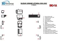 Suzuki Grand Vitara 1999-2002 Suzuki Gr Vitara/XL7,1999-UP, boîte de vitesses automatique, ensemble complet, kit de garniture d Suzuki Grand Vitara 1999-2002 Suzuki Gr Vitara/XL7,1999-UP, boîte de vitesses automatique, ensemble complet, kit de garniture d