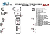 Suzuki Grand Vitara 1999-2002 Suzuki Gr Vitara/XL7,1999-UP, handgeschakelde versnellingsbak, basisset, 4 deuren interieur BD da Suzuki Grand Vitara 1999-2002 Suzuki Gr Vitara/XL7,1999-UP, handgeschakelde versnellingsbak, basisset, 4 deuren interieur BD da