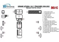 Suzuki Grand Vitara 1999-2002 Suzuki Gr Vitara/XL7,1999-UP, handgeschakelde versnellingsbak, volledige set, 4 deuren interieur Suzuki Grand Vitara 1999-2002 Suzuki Gr Vitara/XL7,1999-UP, handgeschakelde versnellingsbak, volledige set, 4 deuren interieur