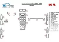 Suzuki Grand Vitara 2006-2009 Full Set Interior BD Dash Trim Kit - 1 - Interior Dash Trim Kit Suzuki Grand Vitara 2006-2009 Full Set Interior BD Dash Trim Kit - 1 - Interior Dash Trim Kit