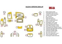 Suzuki Verona/Chevrolet Epica 2004-UP Kit de garniture de tableau de bord intérieur BD - 1