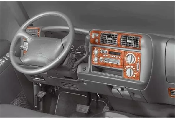 Chevrolet Blazer 01.1995 3D Interior Dashboard Trim Kit Dash Trim Dekor 17-Parts - 1 - Interior Dash Trim Kit Chevrolet Blazer 01.1995 3D Interior Dashboard Trim Kit Dash Trim Dekor 17-Parts - 1 - Interior Dash Trim Kit