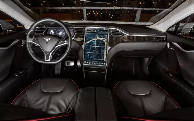 TESLA MODEL S 2012-UP Kit de garniture de tableau de bord intérieur 3D Dash Trim Dekor 23-Parts - 1 TESLA MODEL S 2012-UP Kit de garniture de tableau de bord intérieur 3D Dash Trim Dekor 23-Parts - 1