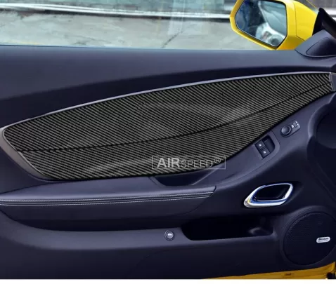 Kit de tableau de bord intérieur Chevrolet Camaro 2010-2015, tableau de bord avant et garniture de porte en option, 8 pièces. - 
