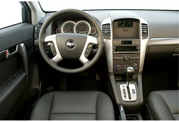 Chevrolet Captiva 01.07-01.12 Kit de garniture de tableau de bord intérieur 3D Dash Trim Dekor 18-Parts - 1