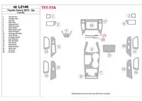 Toyota Camry 2015-UP Volledige set interieur BD Dash Trim Kit - 1 Toyota Camry 2015-UP Volledige set interieur BD Dash Trim Kit - 1