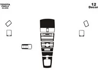 Toyota Corolla 09.07-01.11 3D Interior Dashboard Trim Kit Dash Trim Dekor 11-Parts - 1 - Interior Dash Trim Kit