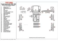 Toyota Land Cruiser 1998-2002 Met NAVI, 31 Onderdelen set Interieur BD Dash Trim Kit - 1 Toyota Land Cruiser 1998-2002 Met NAVI, 31 Onderdelen set Interieur BD Dash Trim Kit - 1