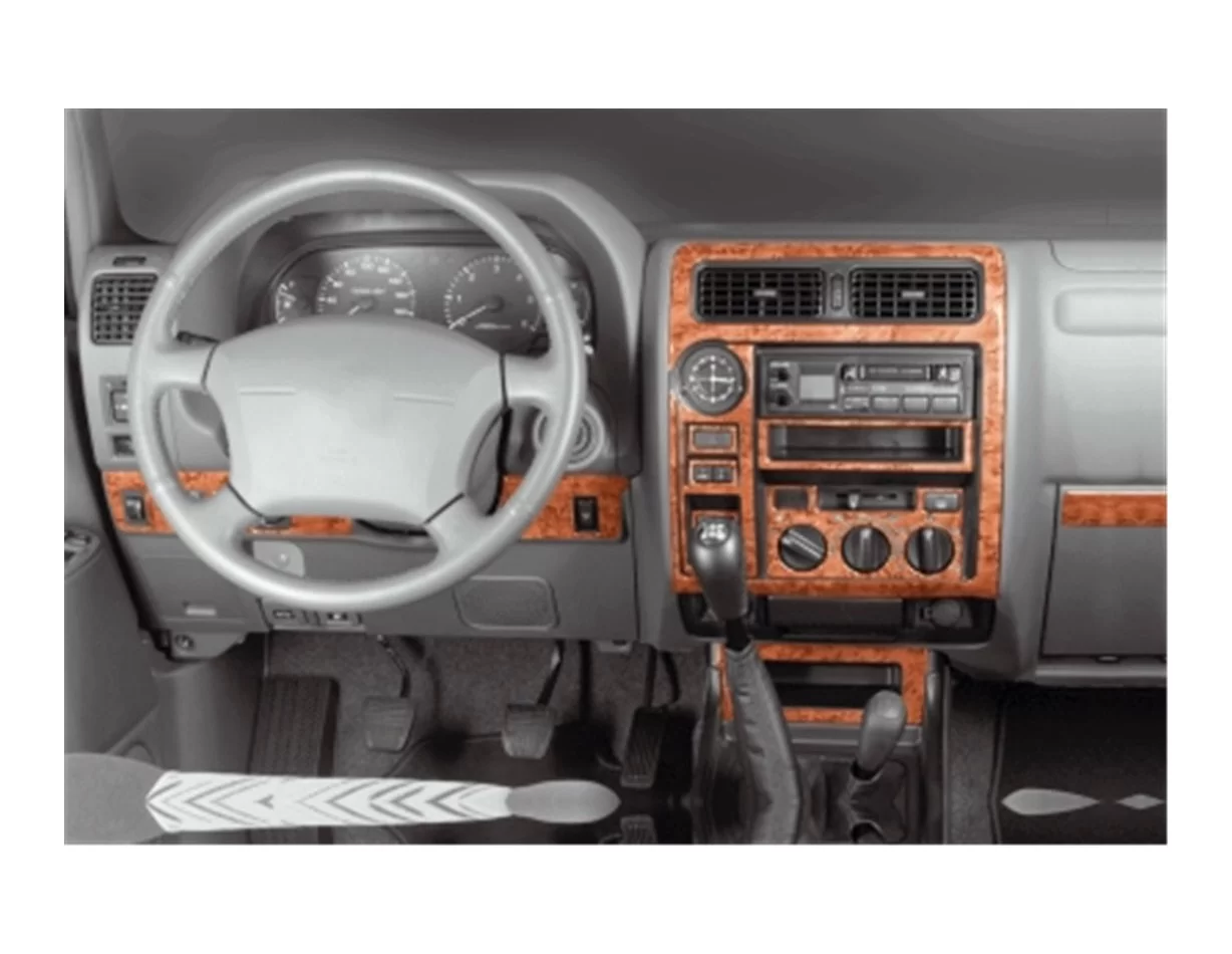 Toyota Prado 01.01-12.02 Inleg dashboard Interieurset aansluitend en pasgemaakt op he 18 -Teile - 1
