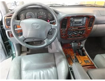 Toyota Prado 01.97-12.00 Inleg dashboard Interieurset aansluitend en pasgemaakt op he 15 -Teile - 1