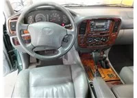 Toyota Prado 01.97-12.00 Kit de garniture de tableau de bord intérieur 3D Dash Trim Dekor 15-Parts - 1 Toyota Prado 01.97-12.00 Kit de garniture de tableau de bord intérieur 3D Dash Trim Dekor 15-Parts - 1