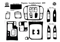 Toyota Prado 01.97-12.00 Inleg dashboard Interieurset aansluitend en pasgemaakt op he 15 -Teile - 2 Toyota Prado 01.97-12.00 Inleg dashboard Interieurset aansluitend en pasgemaakt op he 15 -Teile - 2